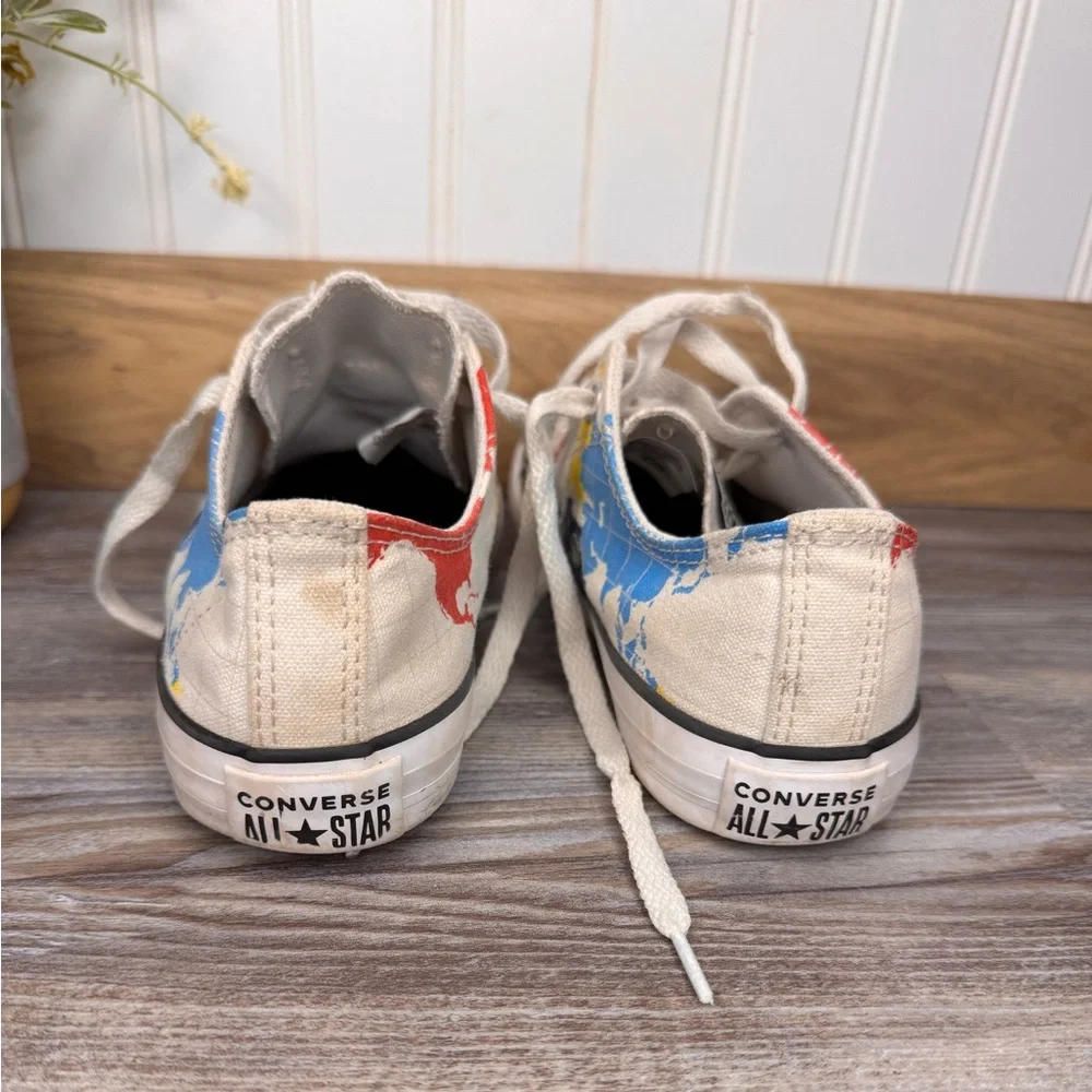 Converse All Stars Chuck Taylor Junior Map Globe Travel Classic Sneaker Junior 3